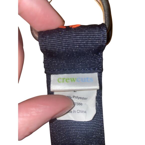 J Crew CrewCuts Navy Background Red Lobsters Large EUC - Picture 4 of 4